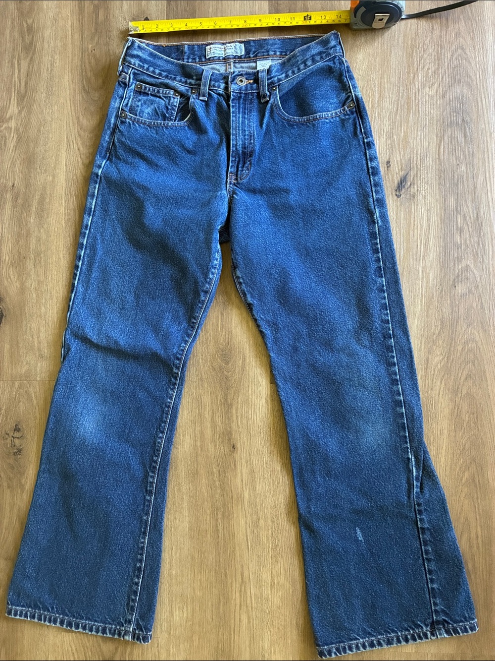 Abercrombie & Fitch Dark Blue Flare Jeans